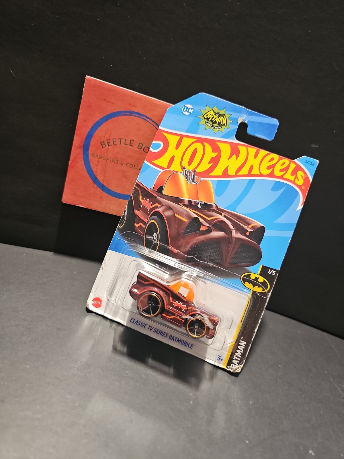 2021 Hot Wheels Batman Classic Tv Series Batmobile 1:64 Diecast 1/5 #3/250 NIP