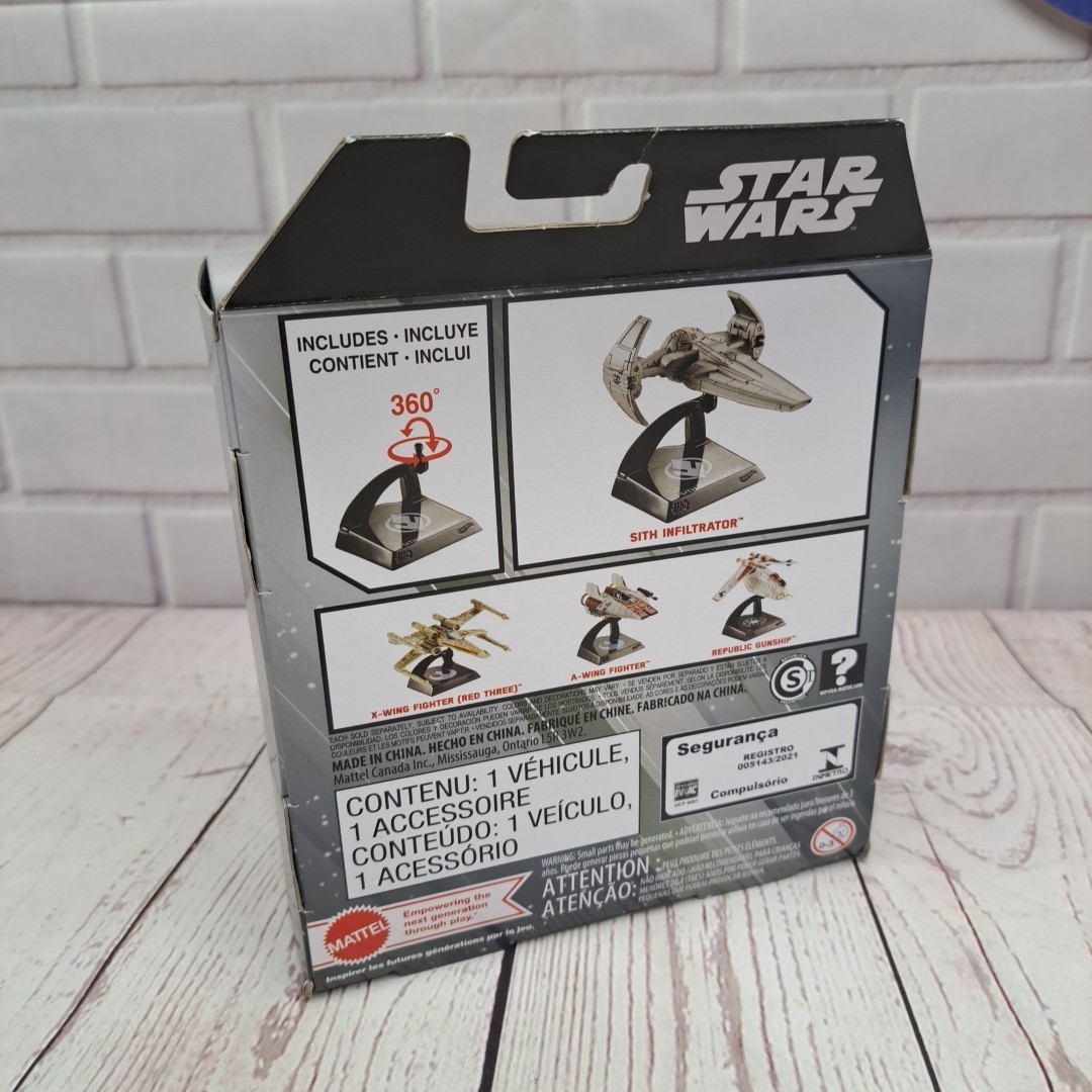 Hot Wheels Star Wars Starships Select Sith Infiltrator #20 BRAND NEW