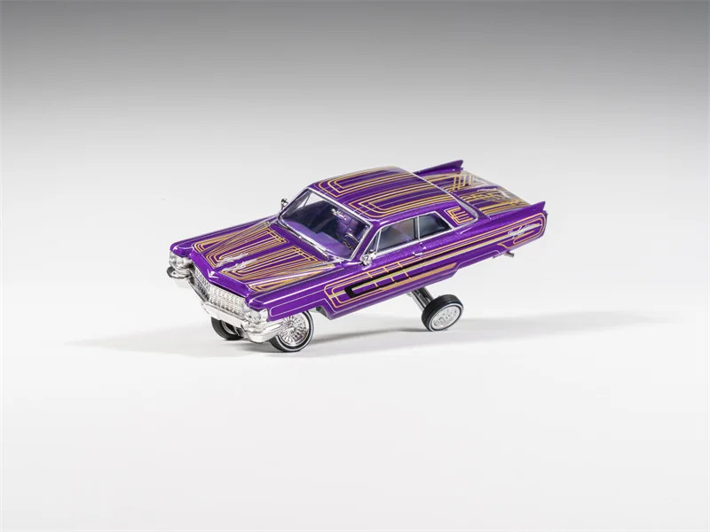 97M 1:64 1964 Coupe Coupe DeVille LowRider Diecast Model Car
