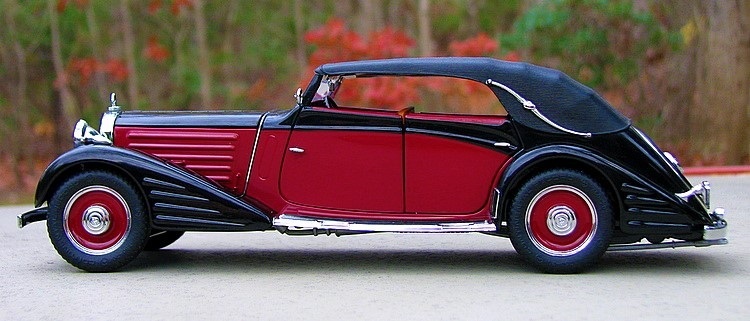 Classic Custom Built Metal Body Concept Model 1 Hot Rod 12 Race Car 24 18