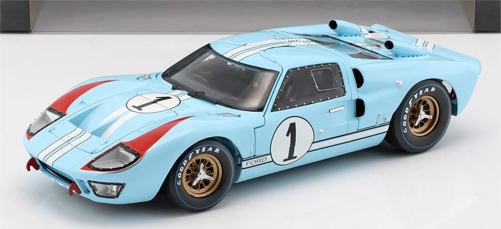 1966 Le Mans Ford GT40 Mk II Ken Miles in 1:18 Scale by Shelby Collectibles