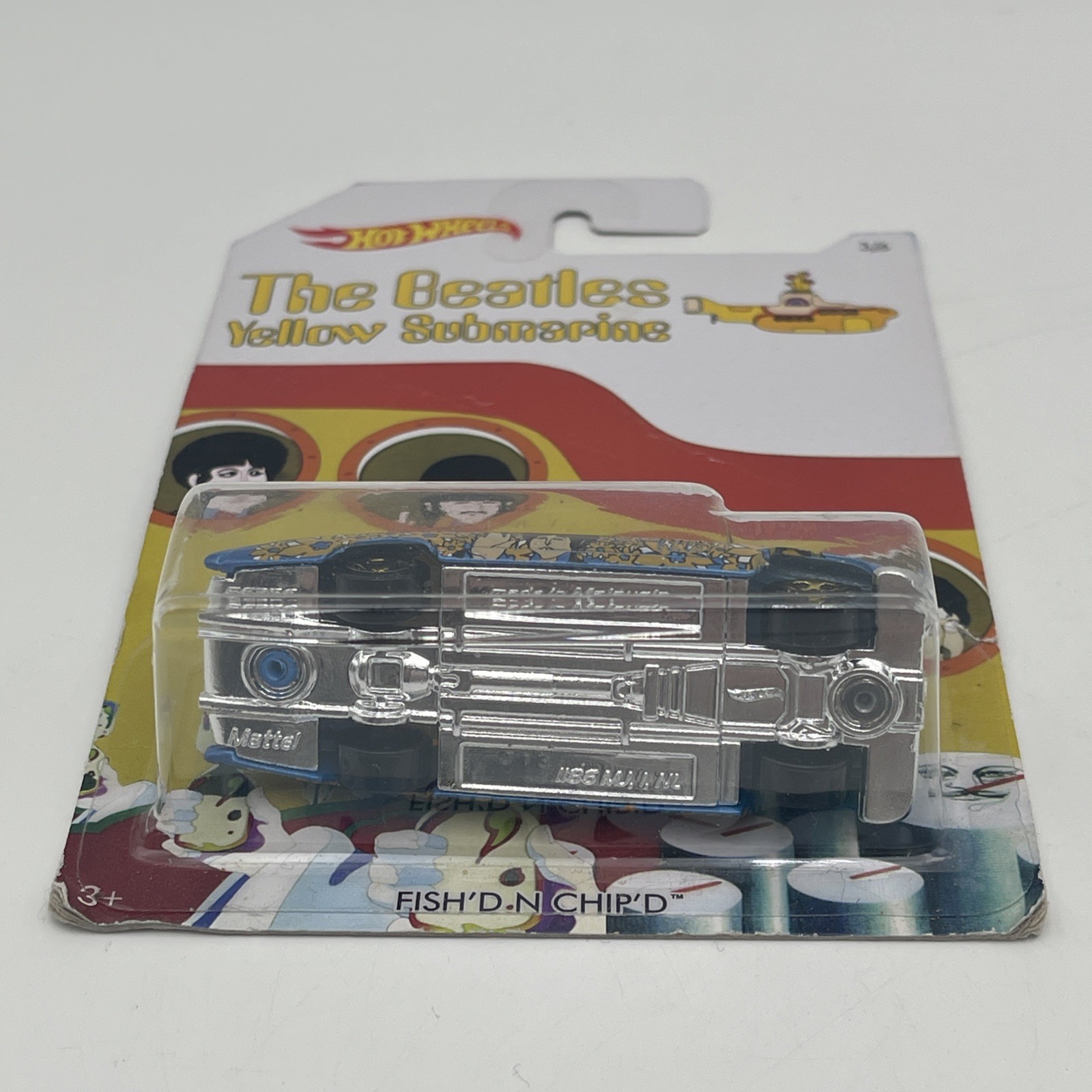 Hot Wheels – The Beatles Yellow Submarine – Fish’D N Chip’D – 2015