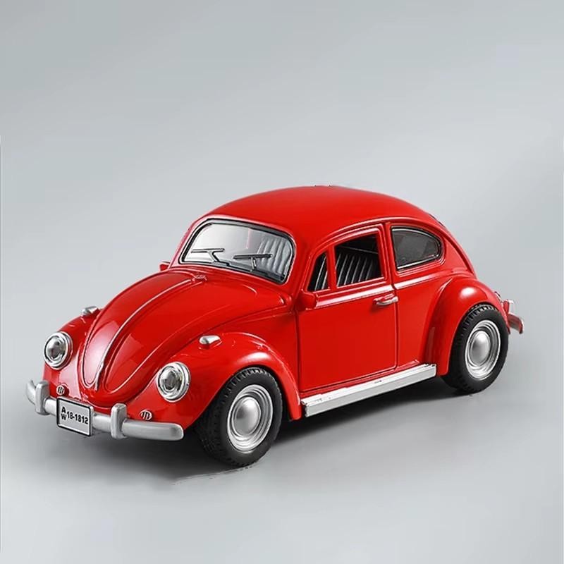 1:18 VOLKSWAGEN Beetle Car Alloy Model Diecast with Sound Light Kids Gift NEW