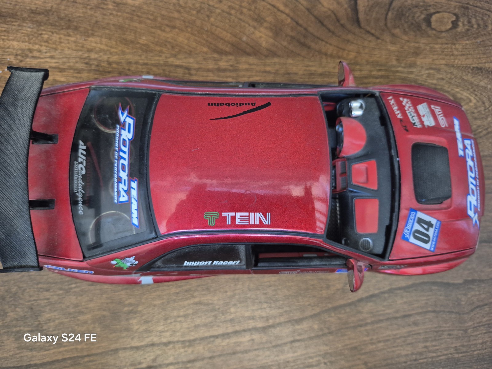 Jada Toys Import Racer 1:18 Scale Red Metallic Subaru WRX STi Sedan No Box