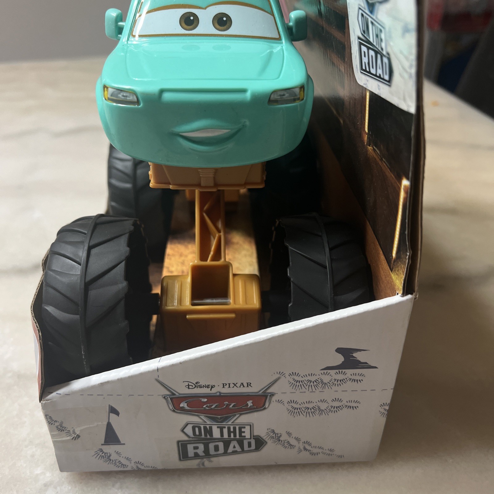Disney Pixar Cars On The Road Circus Stunt Ivy Monster Truck 2023 Mattel