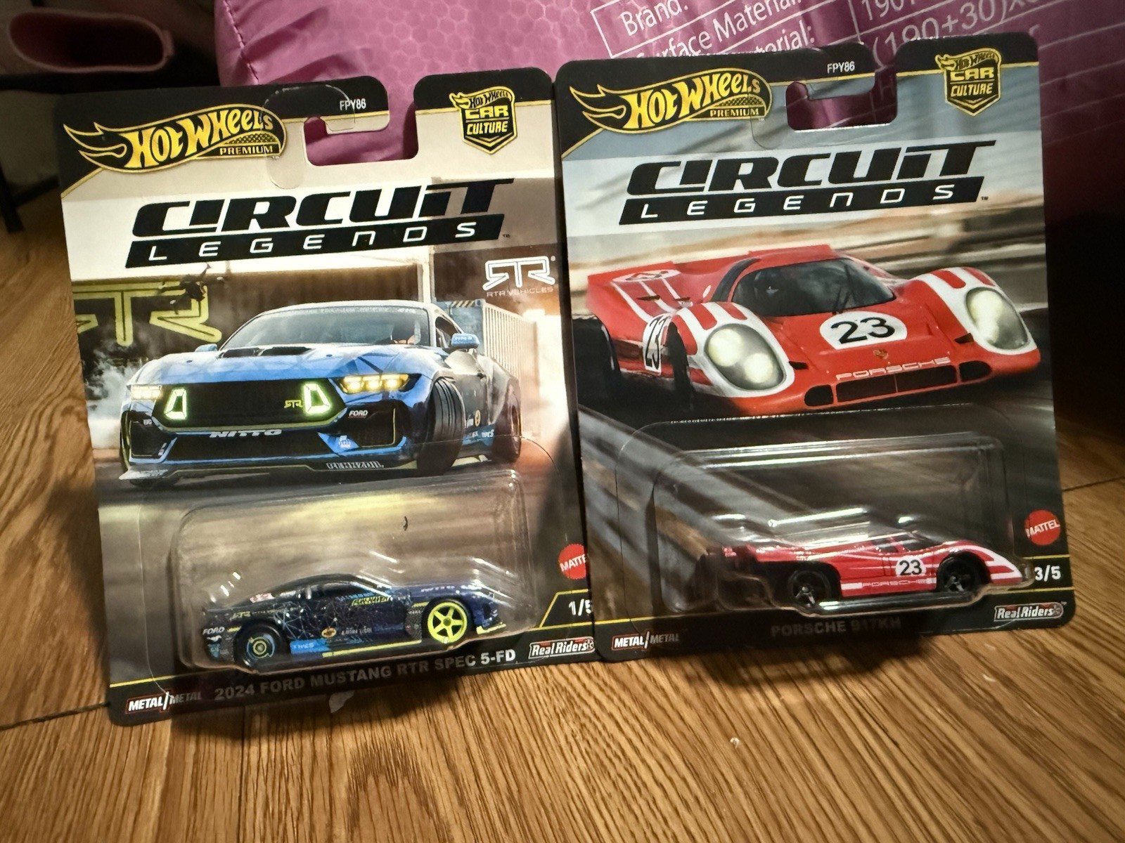 Hot Wheel Circuit Legends Lot of 2