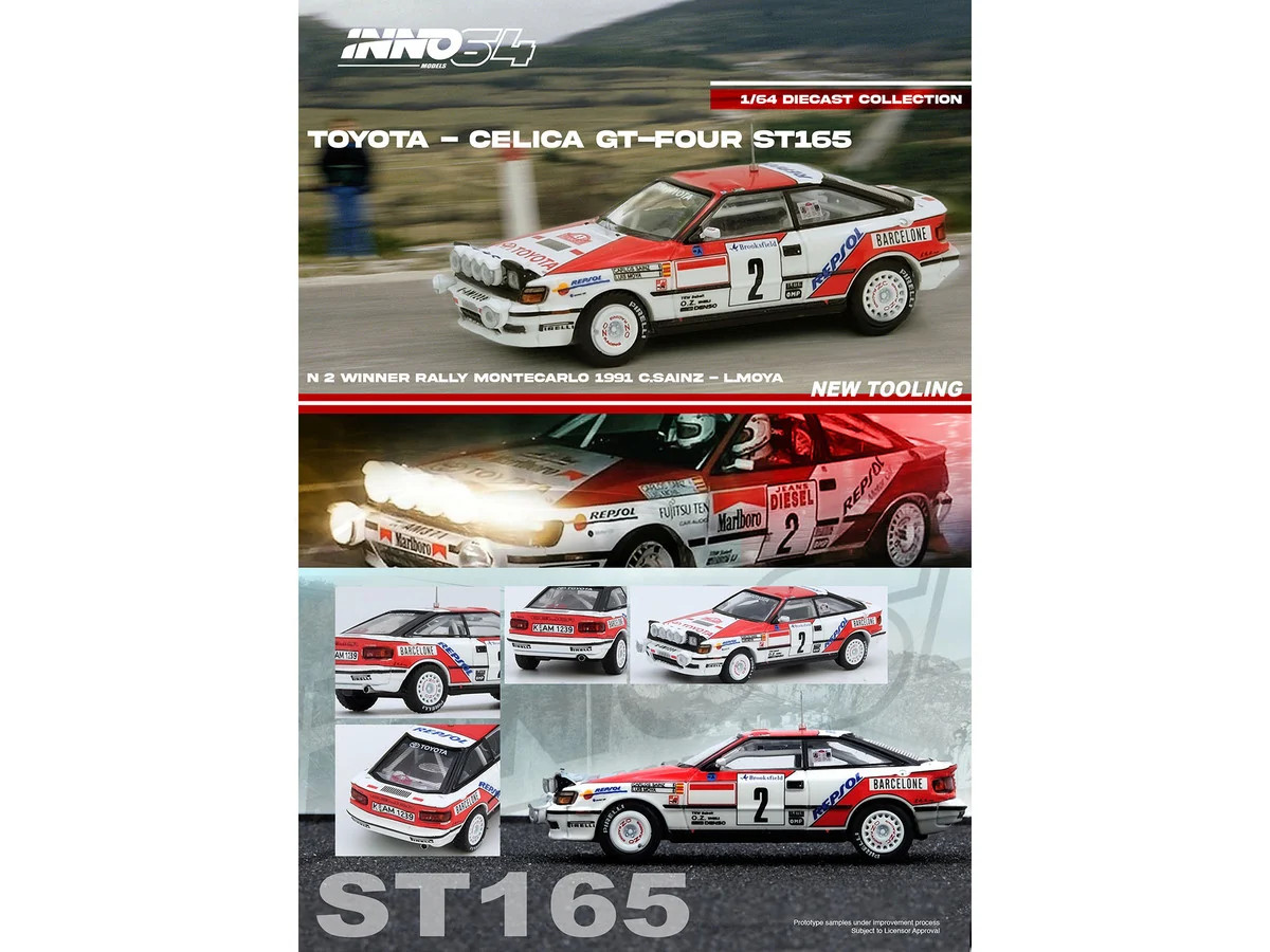 Toyota Celica GT-Four (ST165) #2 Carlos Sainz – Luis Moya Winner “Rally Monte C