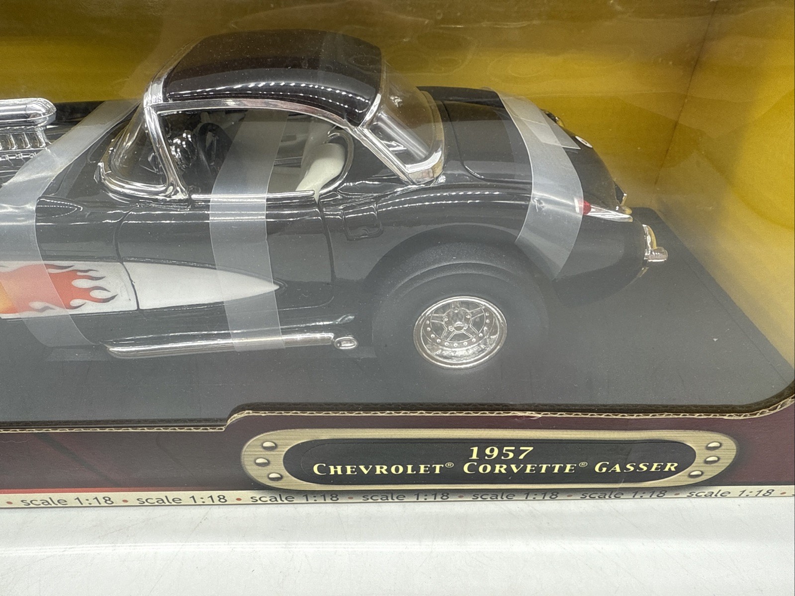 1:18 Scale Diecast Model 1957 CORVETTE GASSER By Road Signature Yat Ming 🔥🔥
