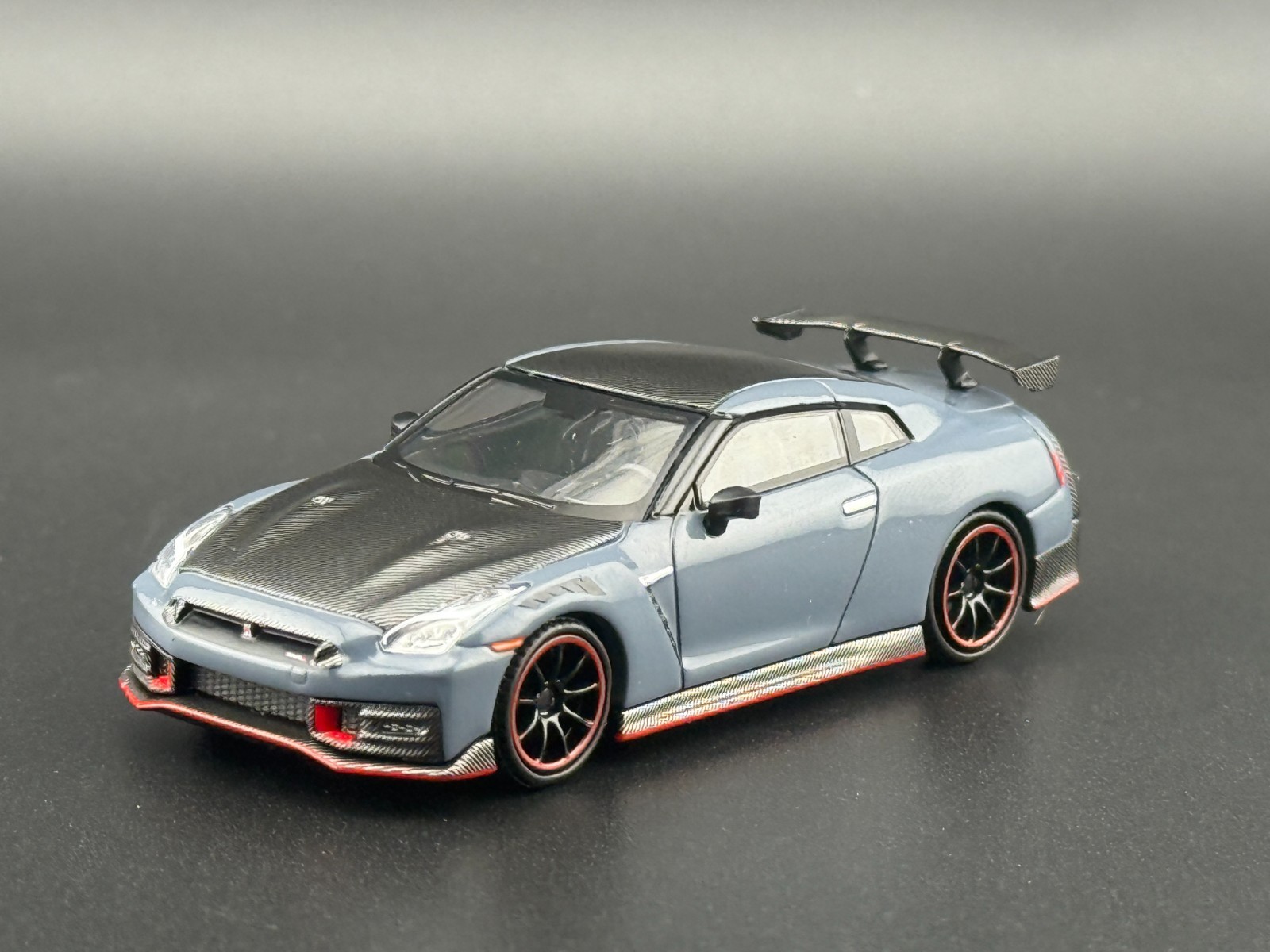 Mini GT Nissan GT-R Nismo 2024 NISMO – Stealth Gray #868 1/64