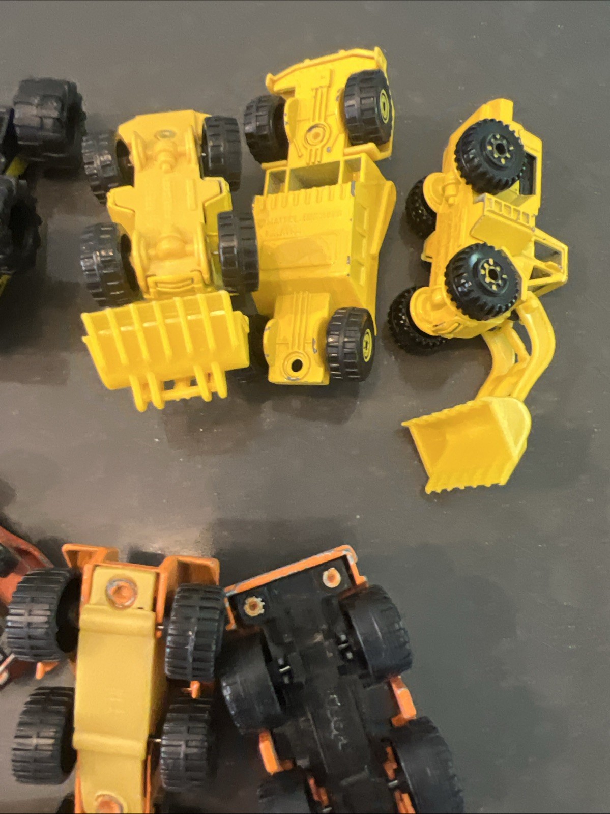 Lot Of Construction Diecast & Plastic Mixed Brands And Models See Description