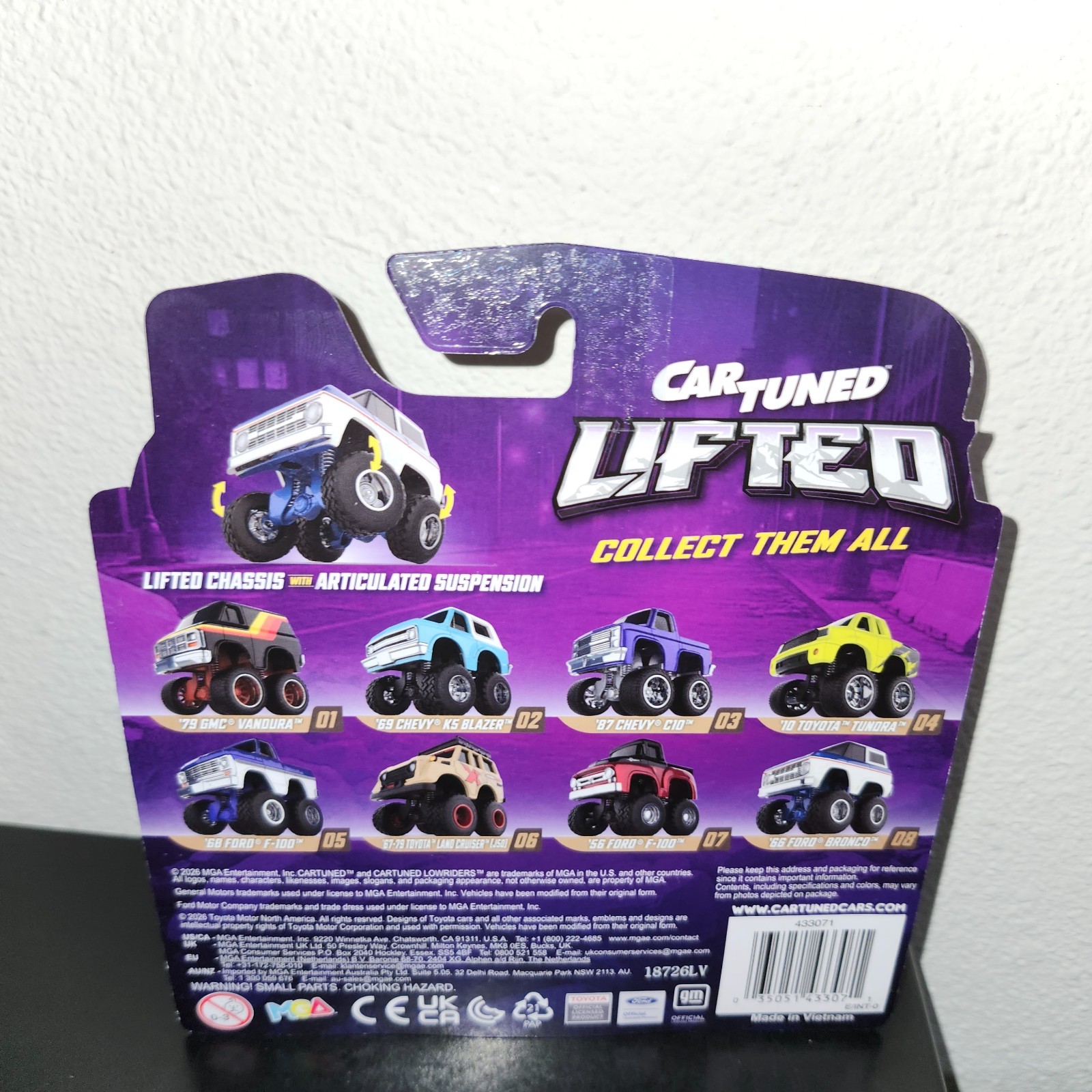 2026 Car Tuned Lifted 66 Ford Bronco RED BOTTOM RB Chase – Target Exclusive