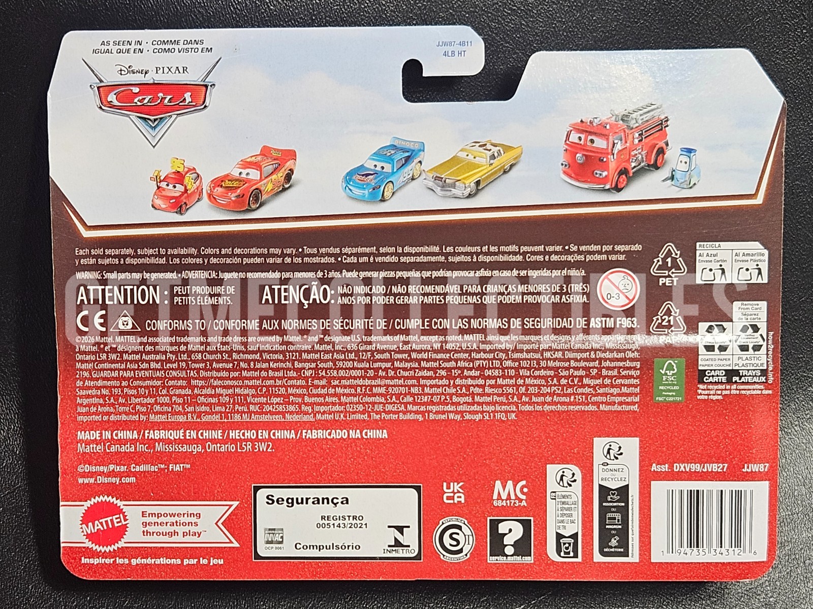 DISNEY PIXAR CARS 20th AE BUZZ WOODY TOY STORY 2026 2 PACK SAVE 6%
