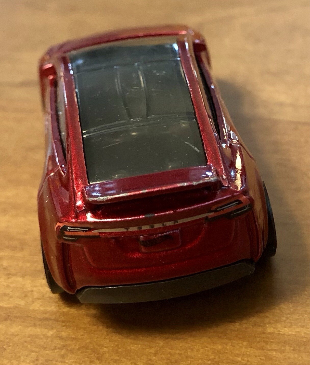 2016 Hot Wheels Tesla Model X Red DTX01 Diecast Toy Car 1:64 Mattel Elon Musk