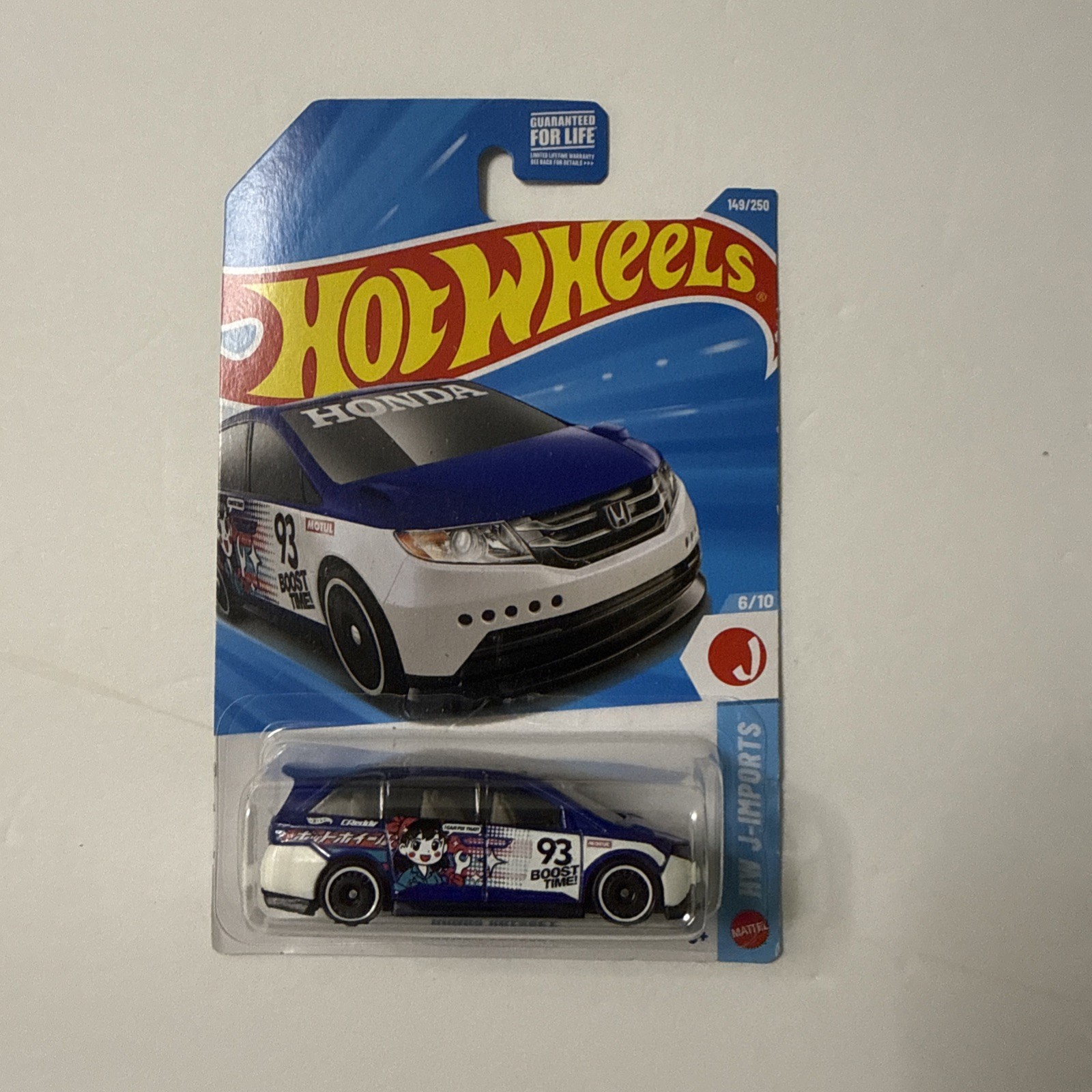 2026 Hot Wheels Honda Odyssey (#6/10) J-Imports Series *NIP