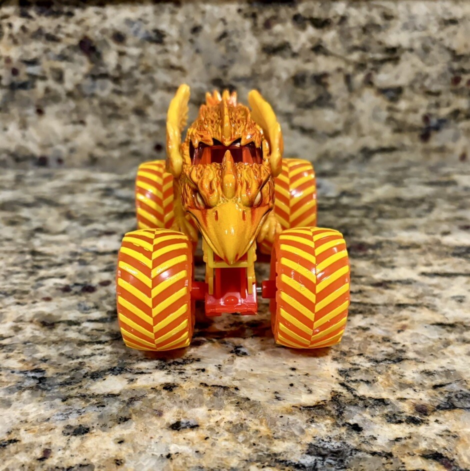 Spin Master Monster Jam WILDFIRE Fire & Ice Truck New