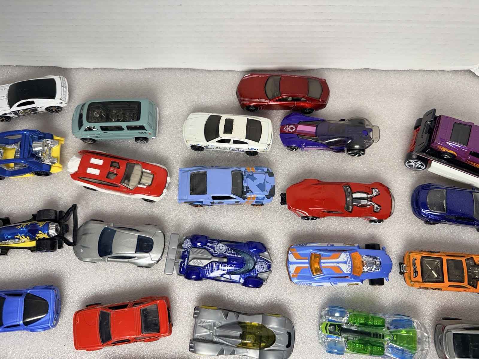 Hot Wheels Diecast Cars, Trucks, Van, Motorcycle Mixed Lot of 49
