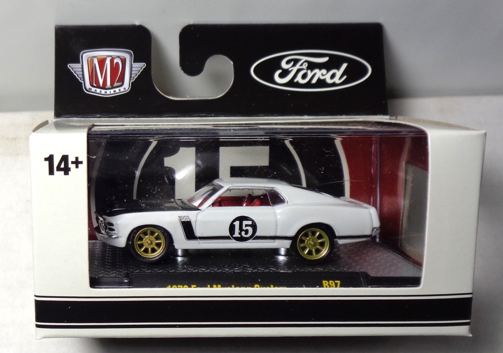 1970 Ford Mustang Custom M2 Machines Detroit Muscle R97 Limited Edition 8,000