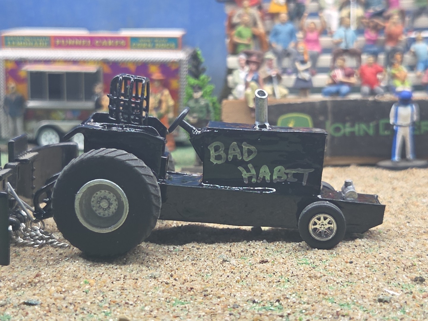 Custom Scratch built 1:64 TRACTOR Pro Stock PULLER PULLING ERTL farm pull IH tow