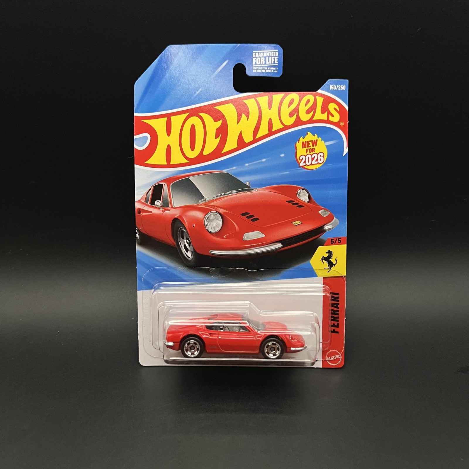 Hot Wheels High Graded MINT 9.0 | DINO 206 GT