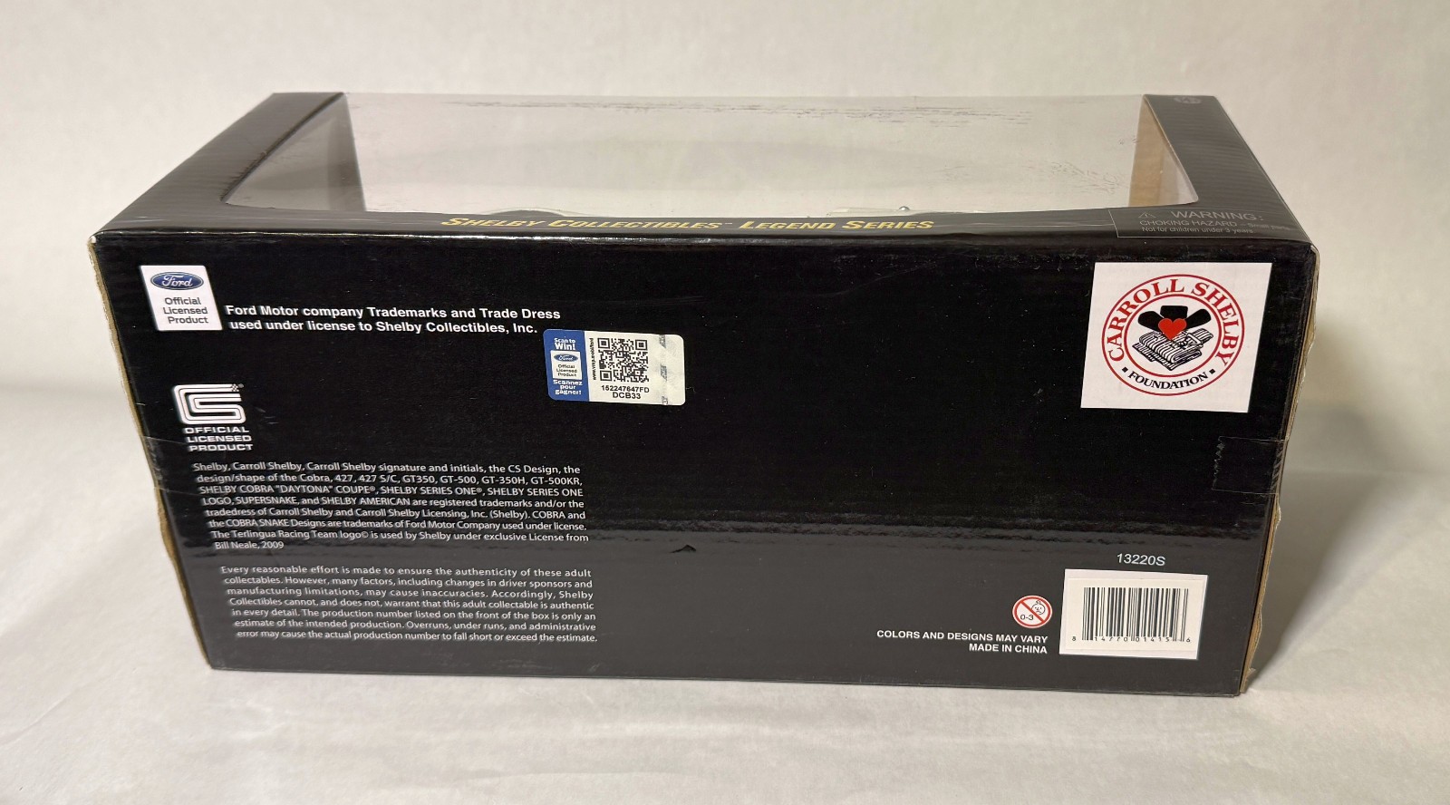 Shelby Collectibles Legend Series 1966 FORD GT-40 MK II #98 1:18 scale diecast