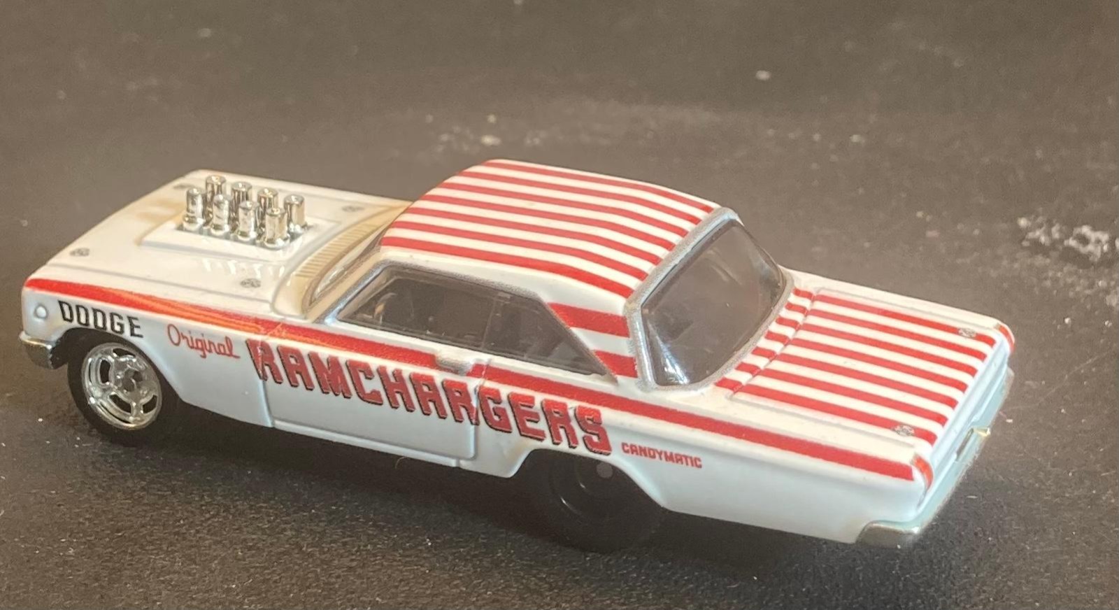 HOT WHEELS DRAG STRIP DEMONS 1965 HEMI DODGE CORONET RAMCHARGERS NHRA GASSER MOC
