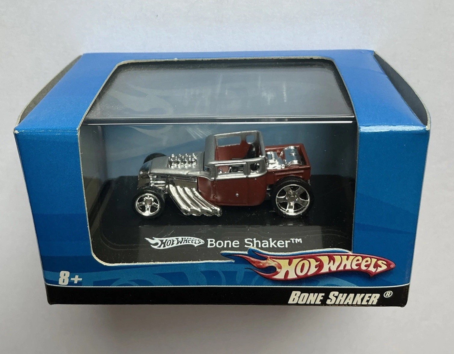 Hot Wheels 2097 BONE SHAKER 1:87/HO Scale Lot of 3 Black, Blue, Silver-Brown NIP