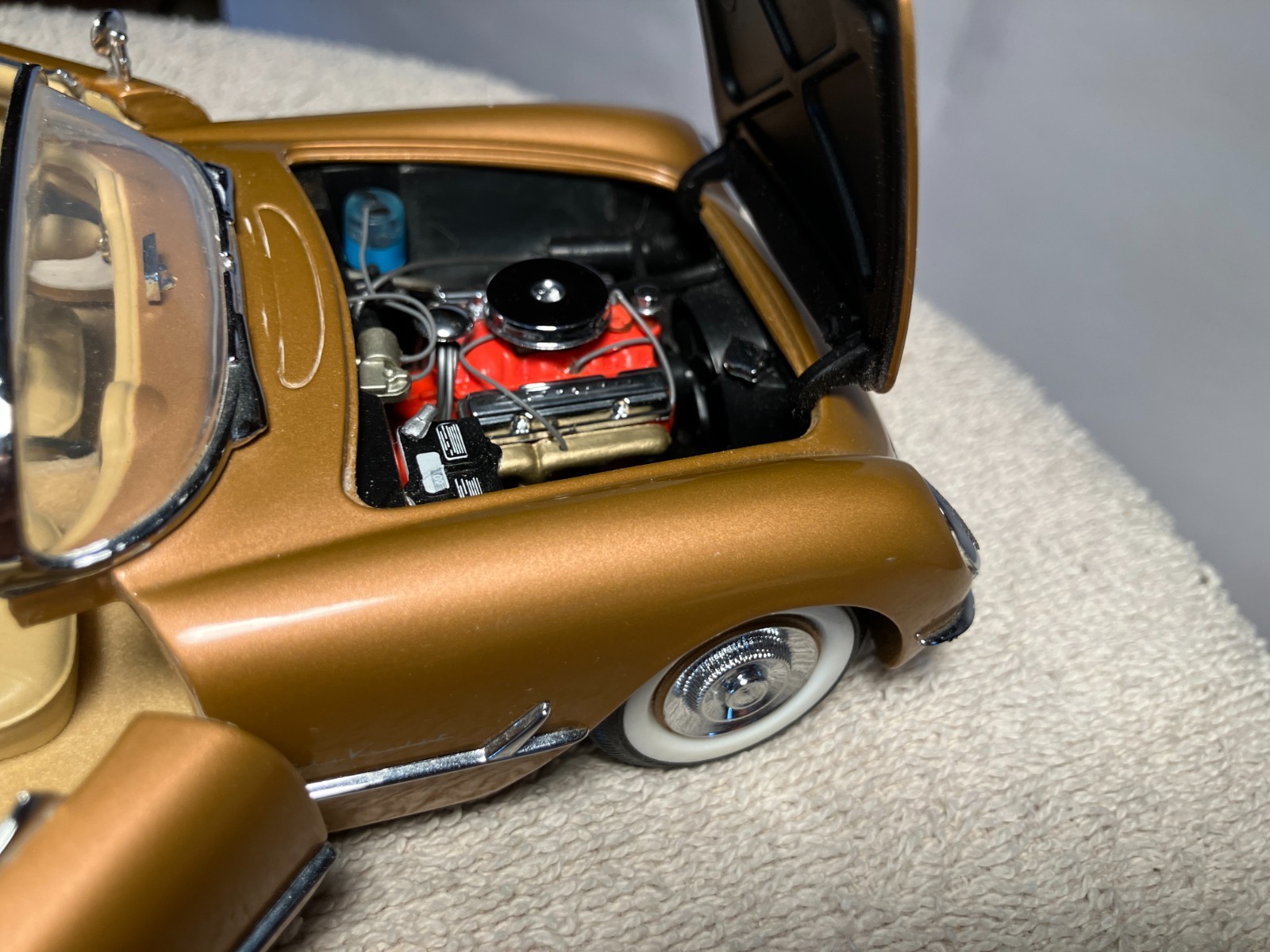 Franklin Mint 1/24 1955 Corvette Limited Edition – Copper