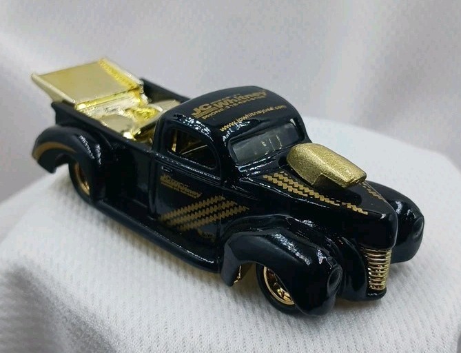 Hot Wheels Chevrolet ’40 Ford Nostalgic Black JC Whitney Promo USA 1999