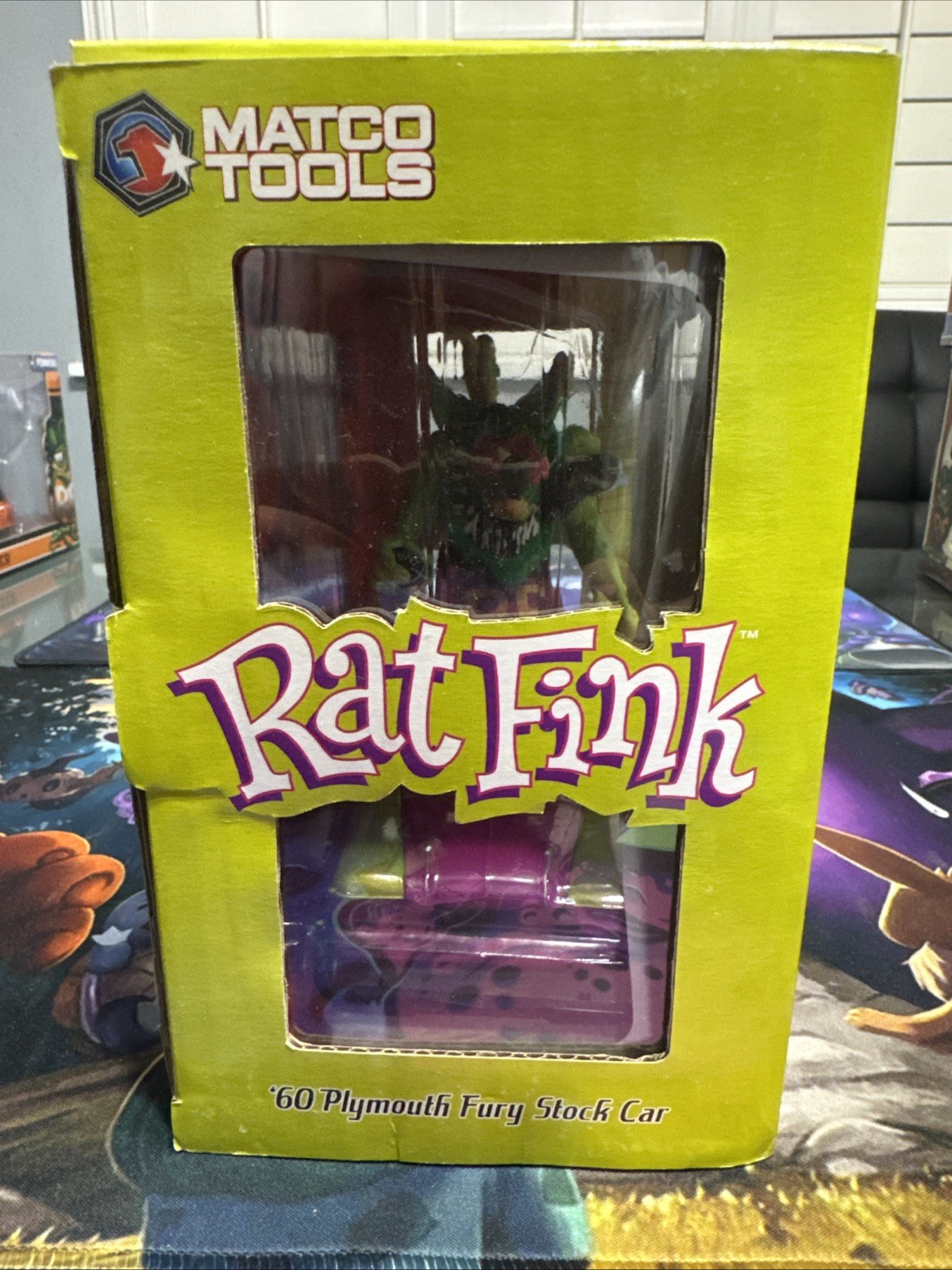 Rat Fink 1960 Plymouth Fury Matco Tools 1/24 Scale RF Auto World (RARE) Limited
