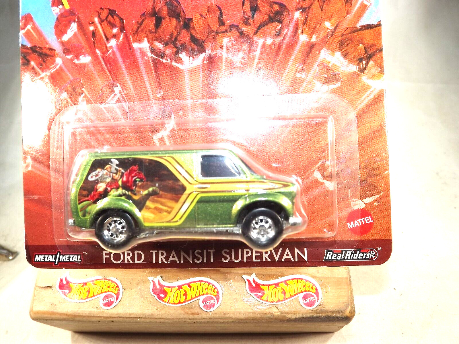 2023 Hot Wheels Premium Mattel-Masters of the Universe 3/5 FORD TRANSIT SUPERVAN