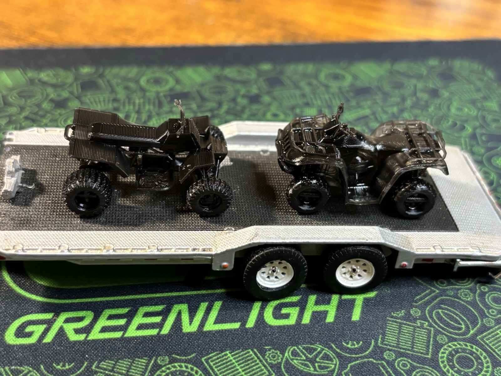 1/64 3D Printed Four Wheeler Farm Diecast Diorama Greenlight/m2