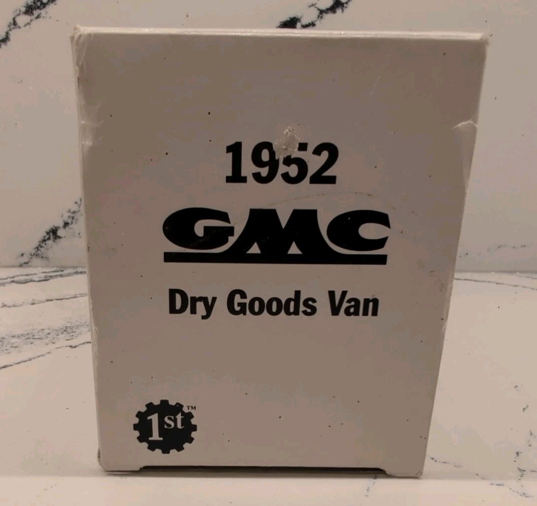 First Gear 1992 BURLINGTON TRANSPORTATION CO. 1952 GMC Dry Goods Van # 19-1052
