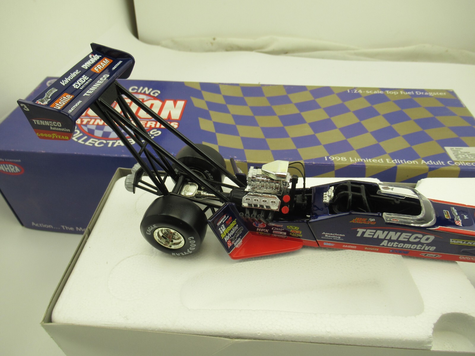 1998 Joe Amato Tenneco Top Fuel Dragster 1:24 Diecast RCCA Limited Ed NHRA