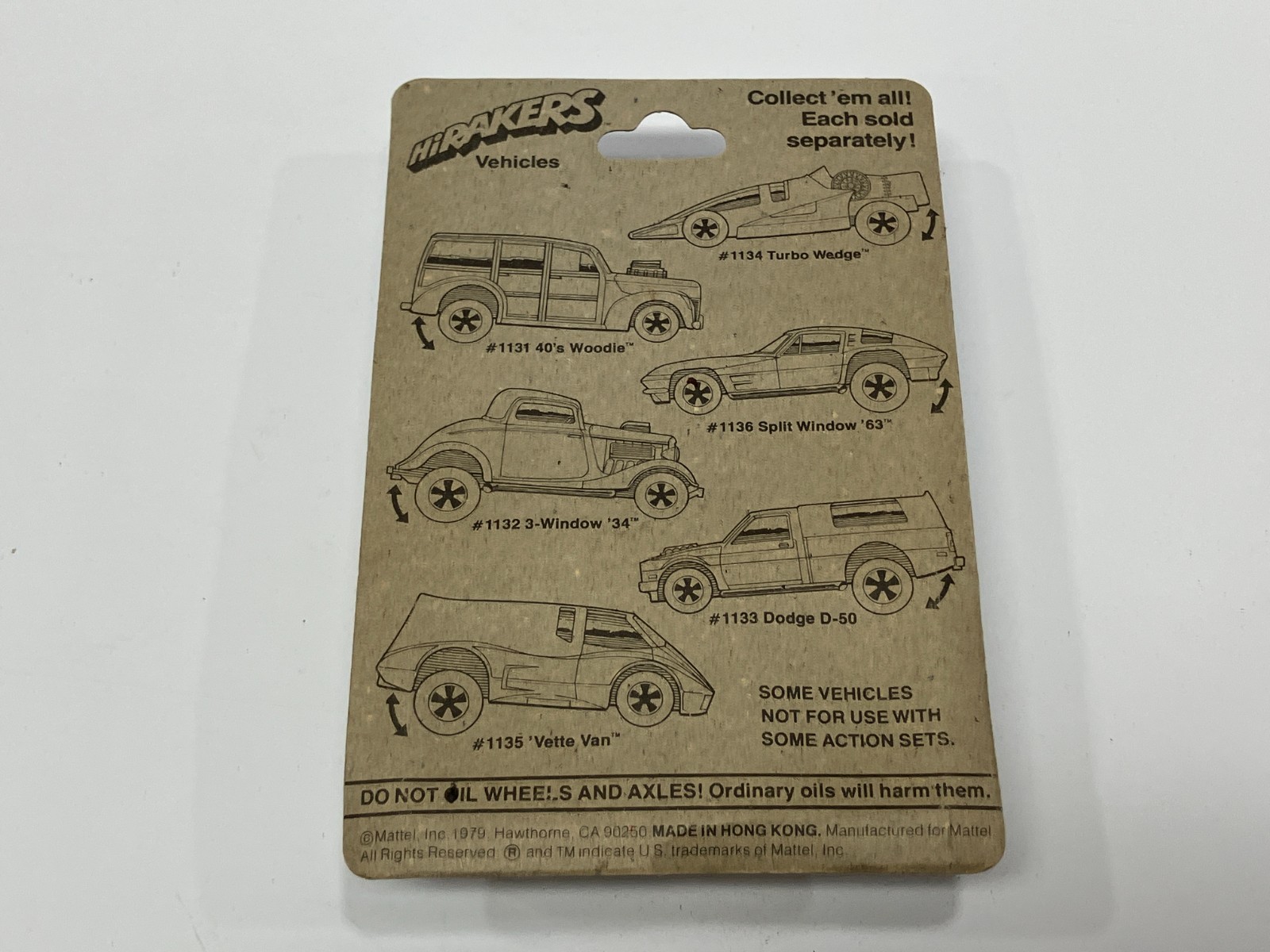 original 1980 Hot Wheels HiRakers 3-WINDOW ’34 no. 1132 – Hong Kong base