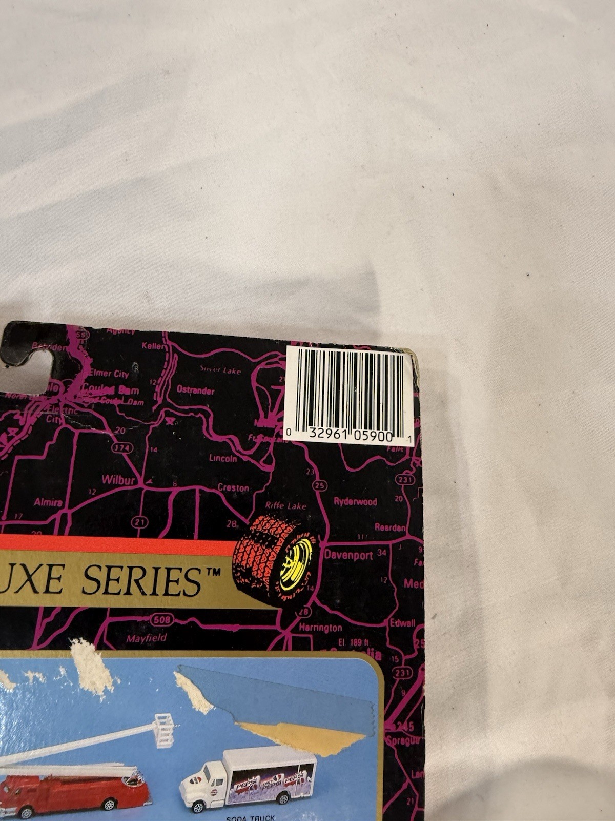 Vintage Road Champs Deluxe Series die-cast metal and plastic toy truck NIB