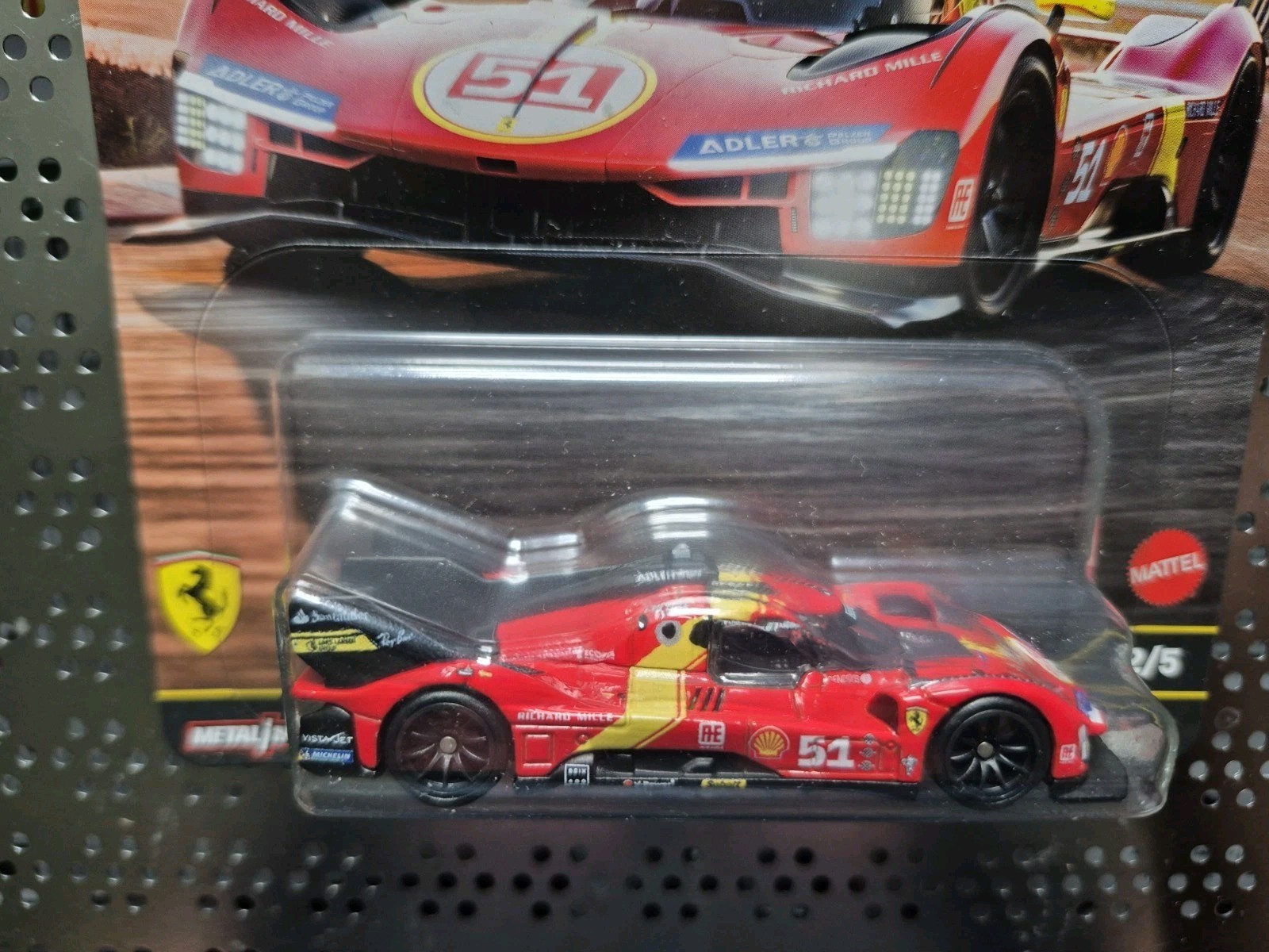Hot Wheels Premium 2025 Car Culture “Circuit Legends” Ferrari 499P Red 1:64