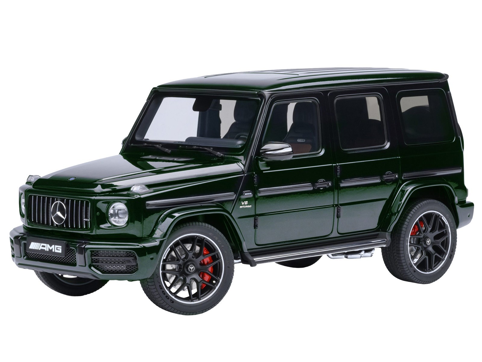 2019 MERCEDES-BENZ AMG G63 EMERALD GREEN 1/18 MODEL CAR BY AUTOART 76355