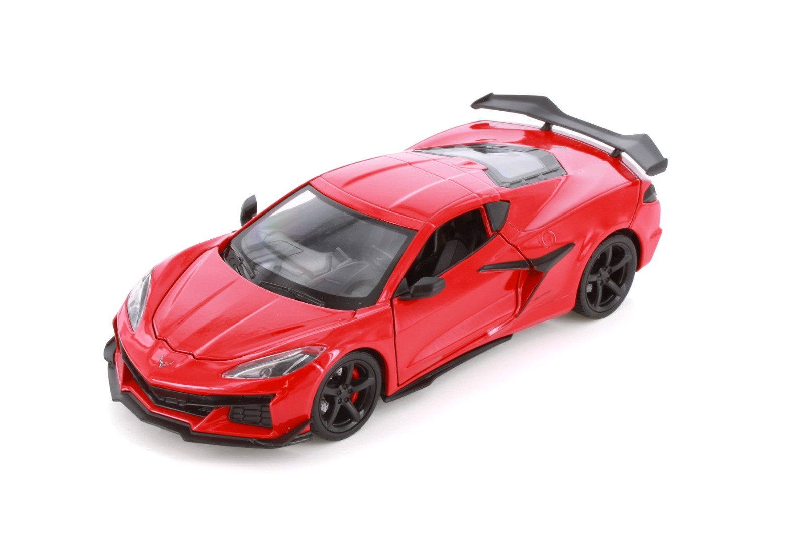 BOX OF 4 2023 CHEVY CORVETTE Z06 HARDTOP ASSTD 1/24 DIECAST CAR WELLY 24120/4D