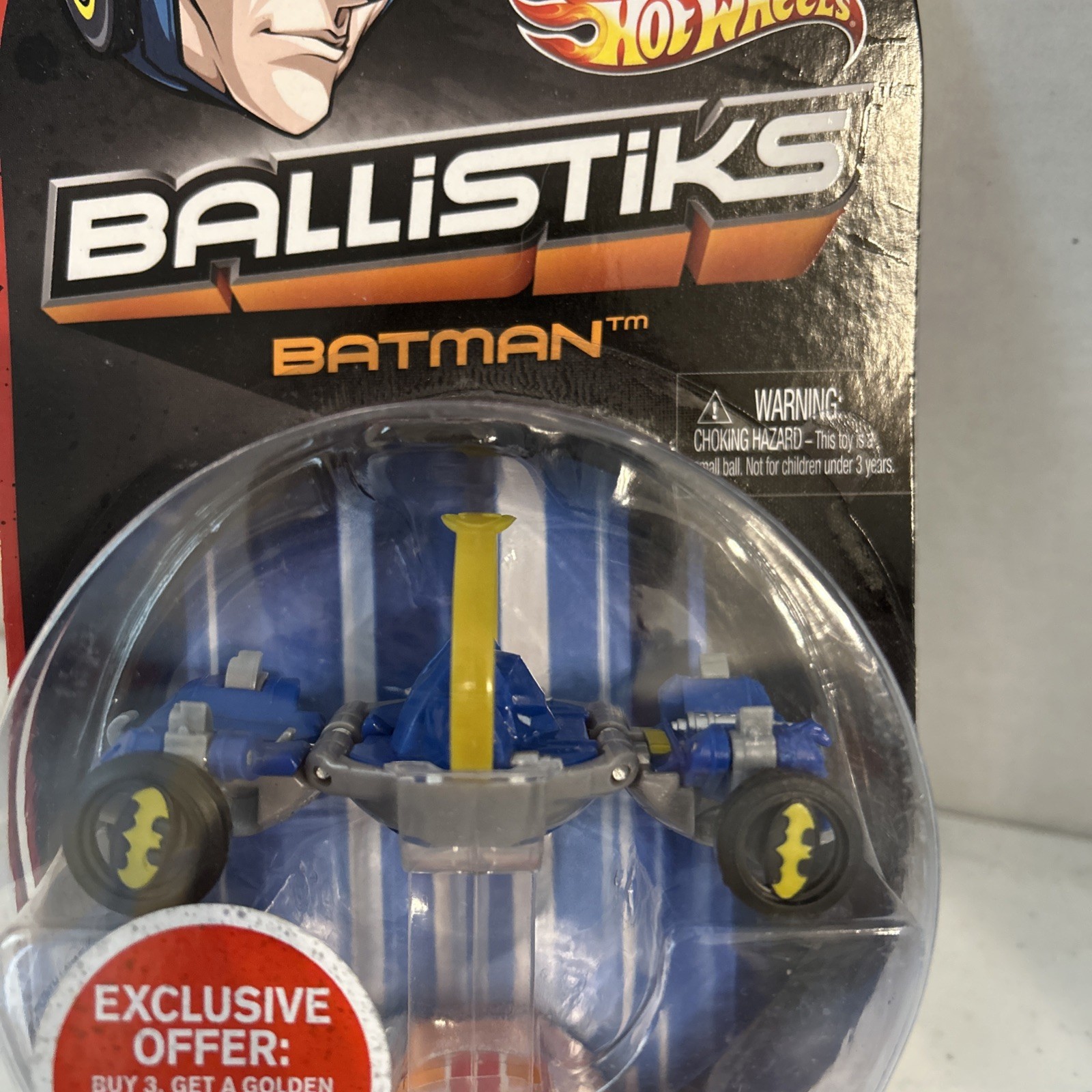 Hot Wheels Ballistiks Vehicle – VERY RARE TOP SPEED GT