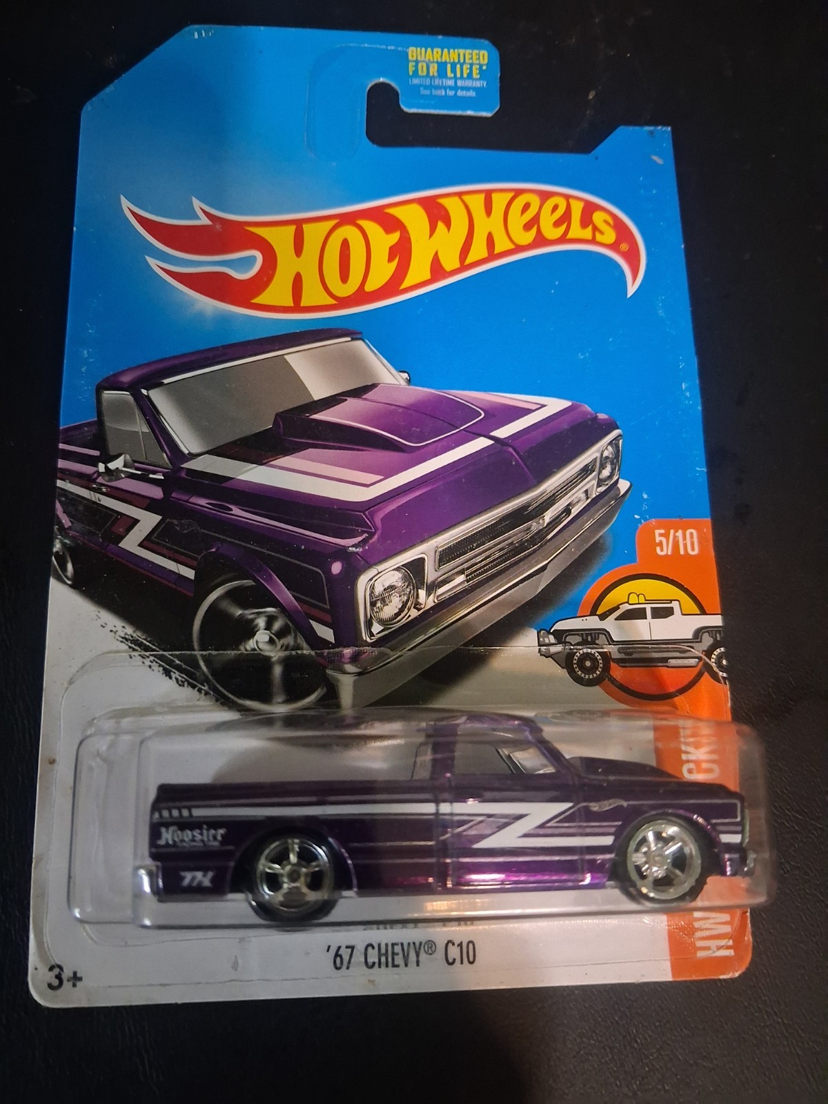 Hot Wheels ’67 Chevy C10 Purple Pickup Truck – HW Hot Trucks 5/10…