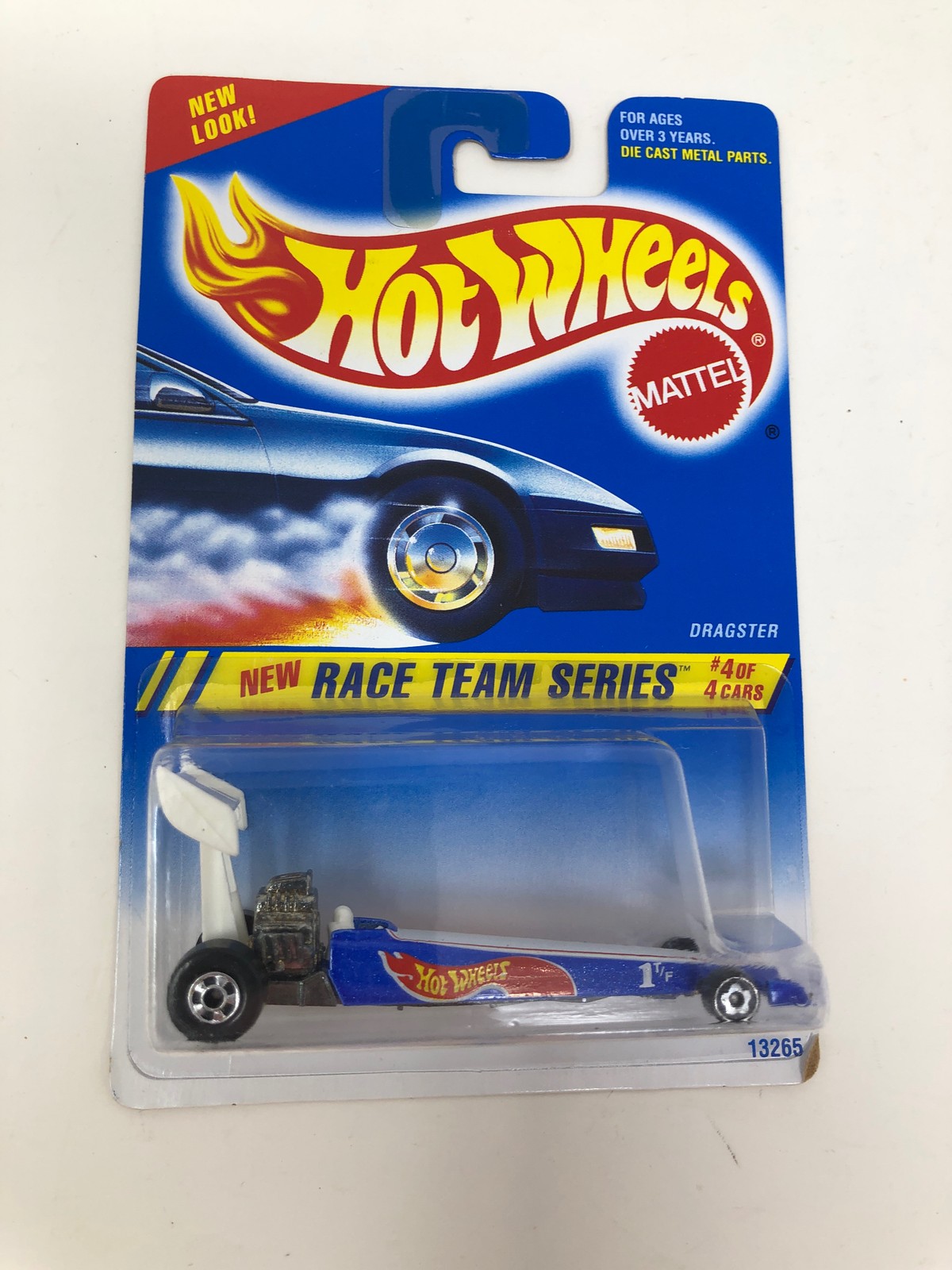 Hot Wheels Dragster, Blue