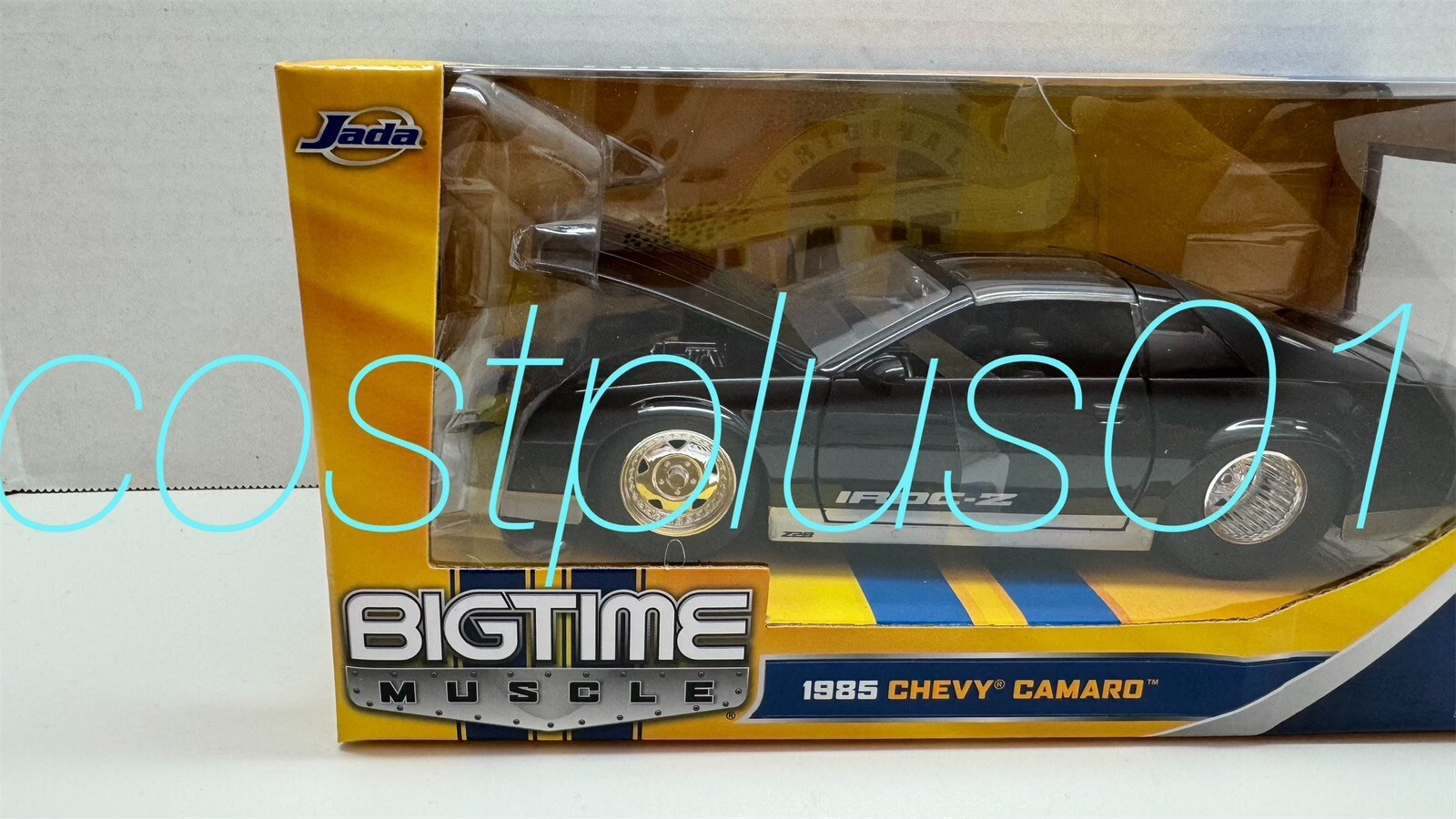 JADA BTM 1985 CHEVY CAMARO 1:24 BLACK REMOVABLE TOP