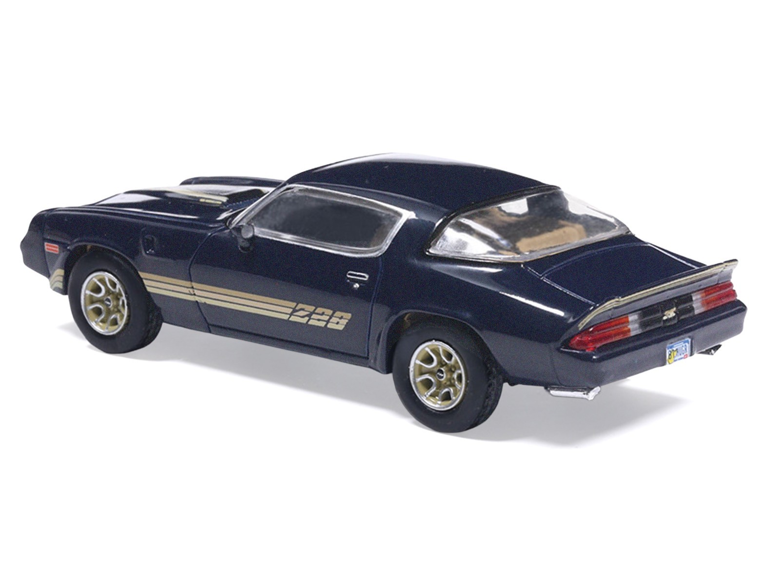 1981 CHEVROLET CAMARO Z28 DARK BLUE 1/64 DIECAST MODEL CAR BY IXO IA64018