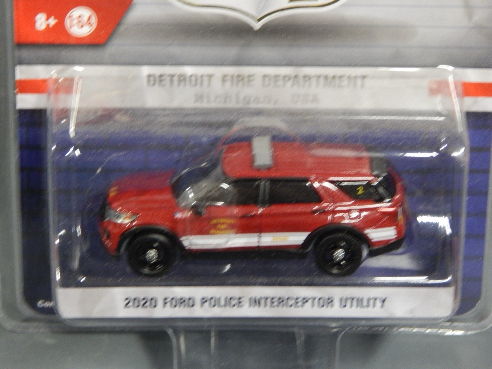 2020 Ford Explorer Detroit Died Dept Chief Greenlight Hot Pursut 1/64 MIP 2024