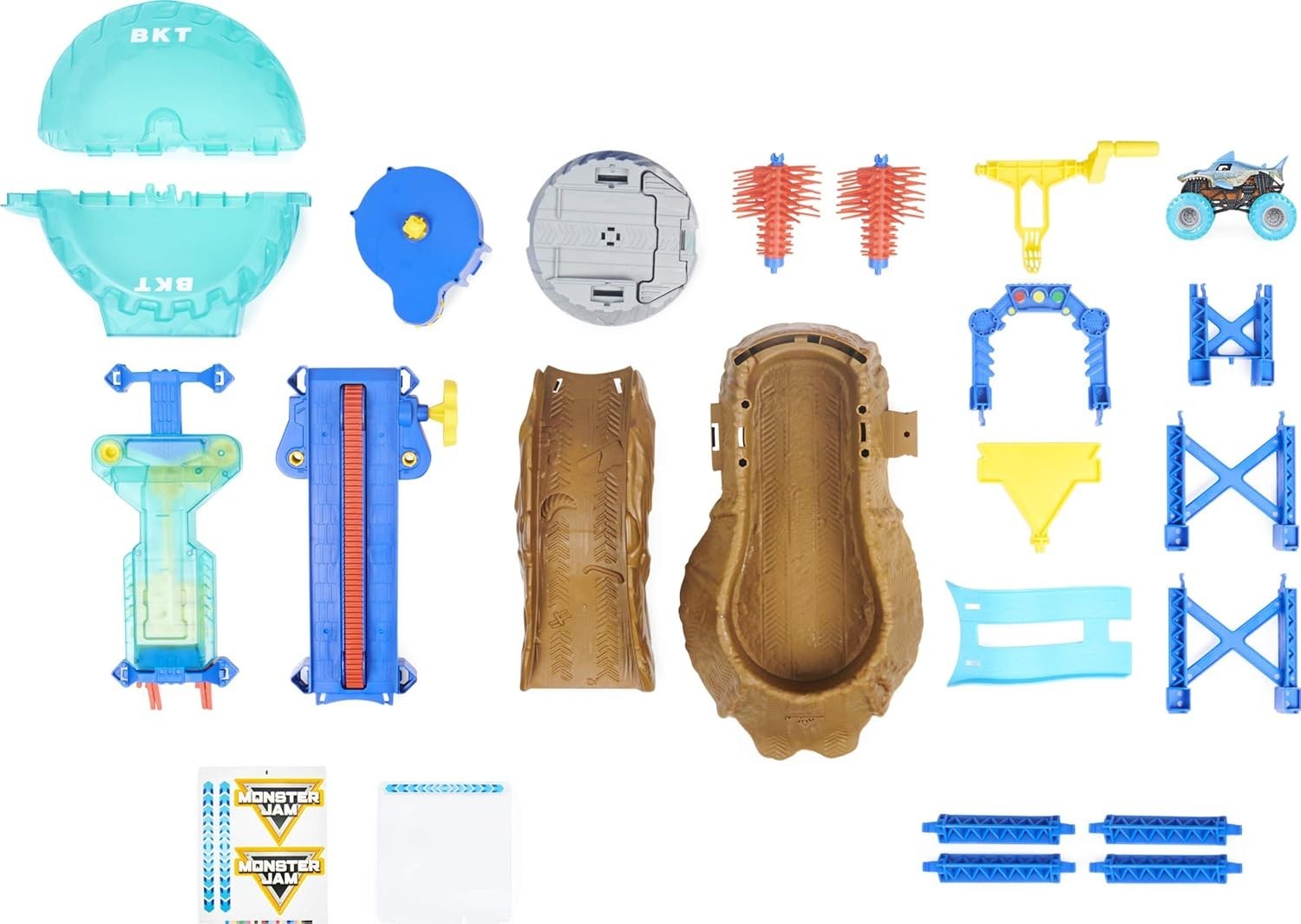 Megalodon Monster Wash: Immersive Color-Changing Water Playset for Children 3+
