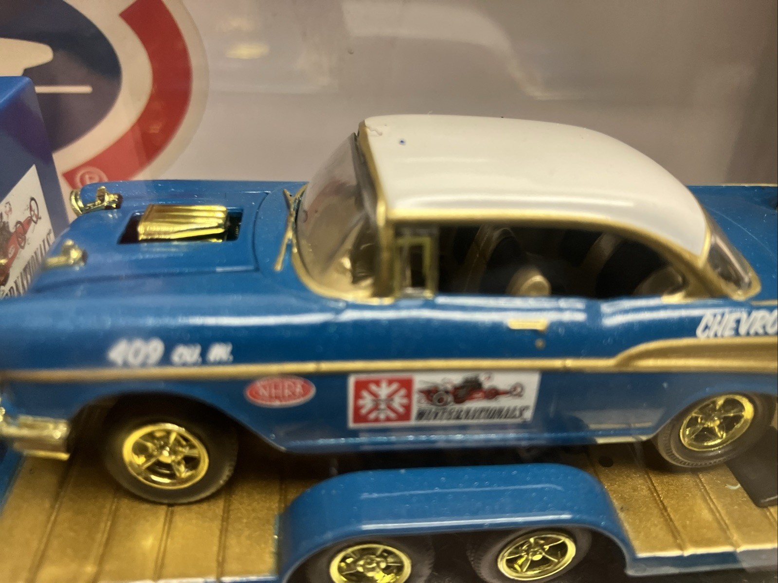 M2 NHRA 1958 Chevrolet Cameo Truck & 1957 Chevrolet Gasser CHASE in box