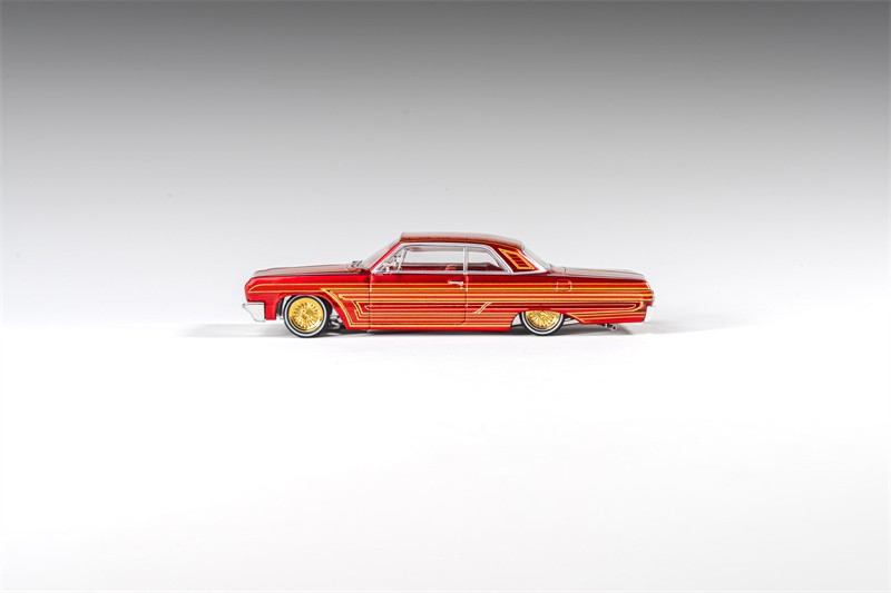97M 1:64 Corona Impala SS 1964 LowRider Diecast Model Car