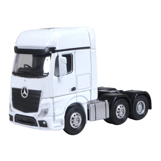 Oxford 76WHMERCAB Mercedes Actros Tractor Unit White 1:76 Scale