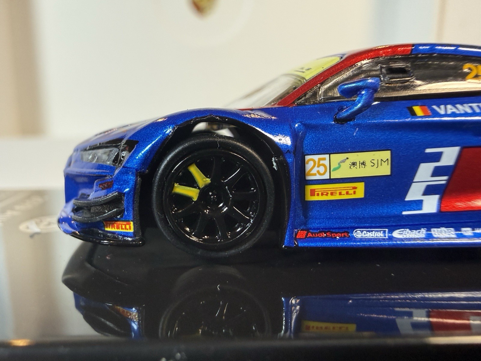 🔥64 Para 1:64 AUDI R8 LMS 2019 FIA Macau GT World Cup Audi Sport Team WRT #25🔥