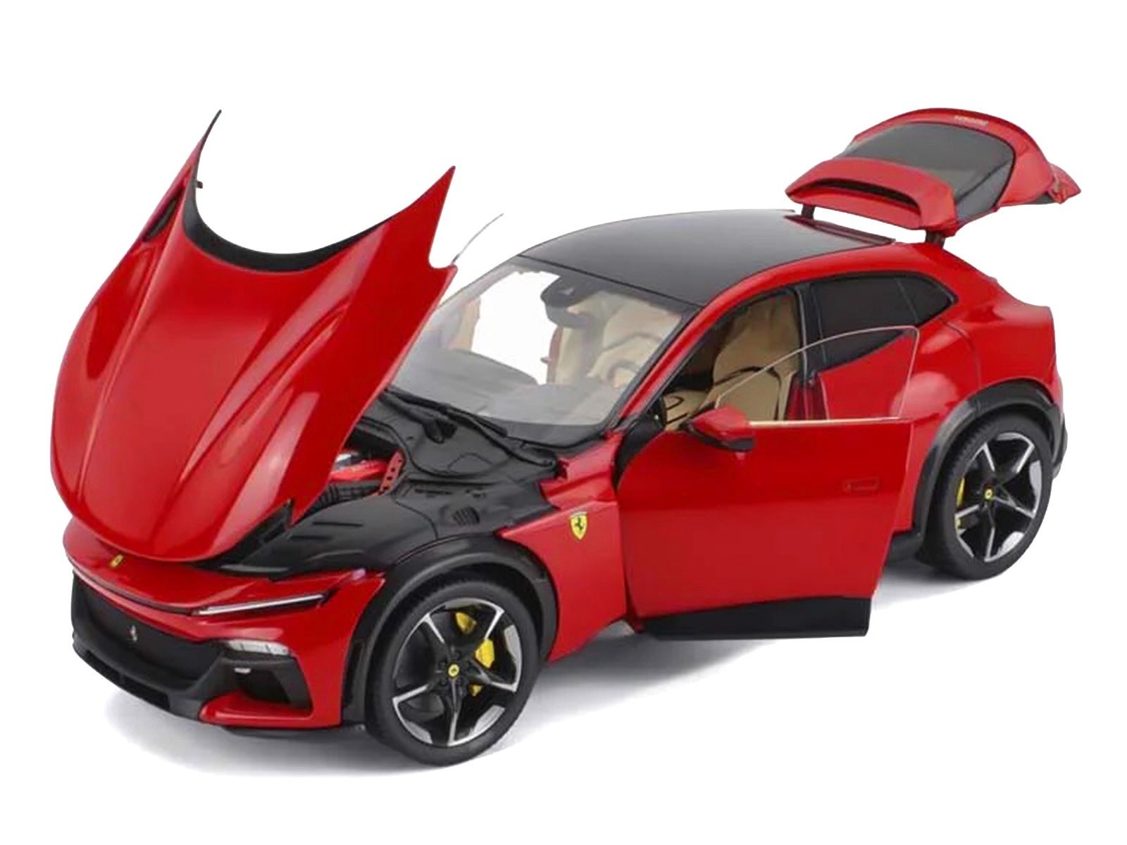 2022 FERRARI PUROSANGUE ROSSO CORSA RED 1/18 DIECAST BY POLISTIL 18FE02020-WB